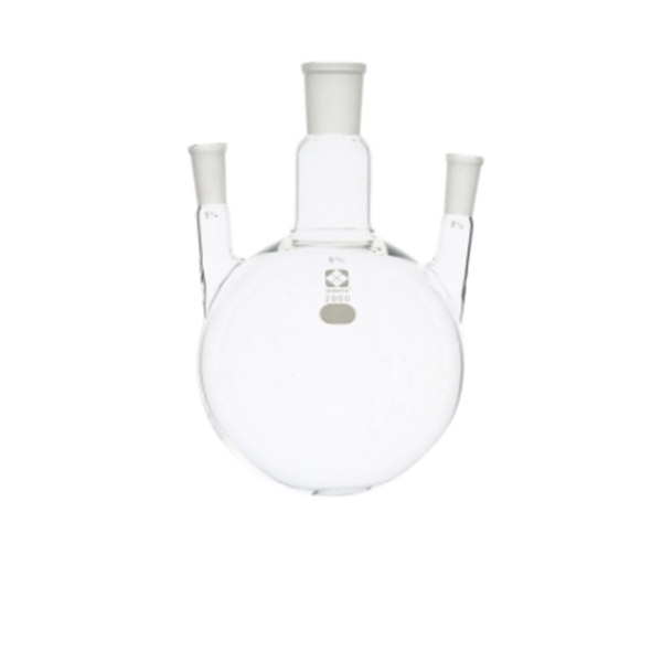 日本SIBATA柴田科學(xué)滑動(dòng)三口圓底培養(yǎng)瓶 005360-19100